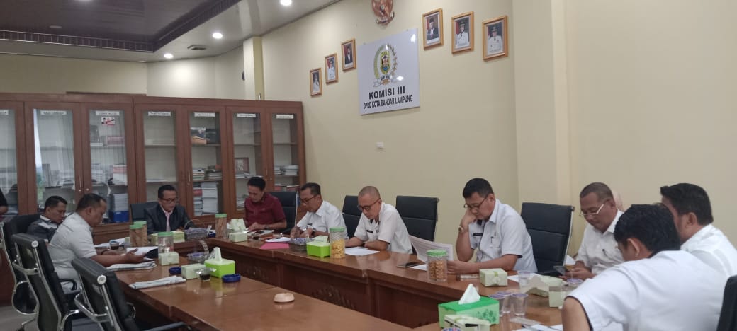 Komisi III DPRD Sidak Turun Ke Lapangan Tinjau Proyek Dinas PU Kota Bandar Lampung..