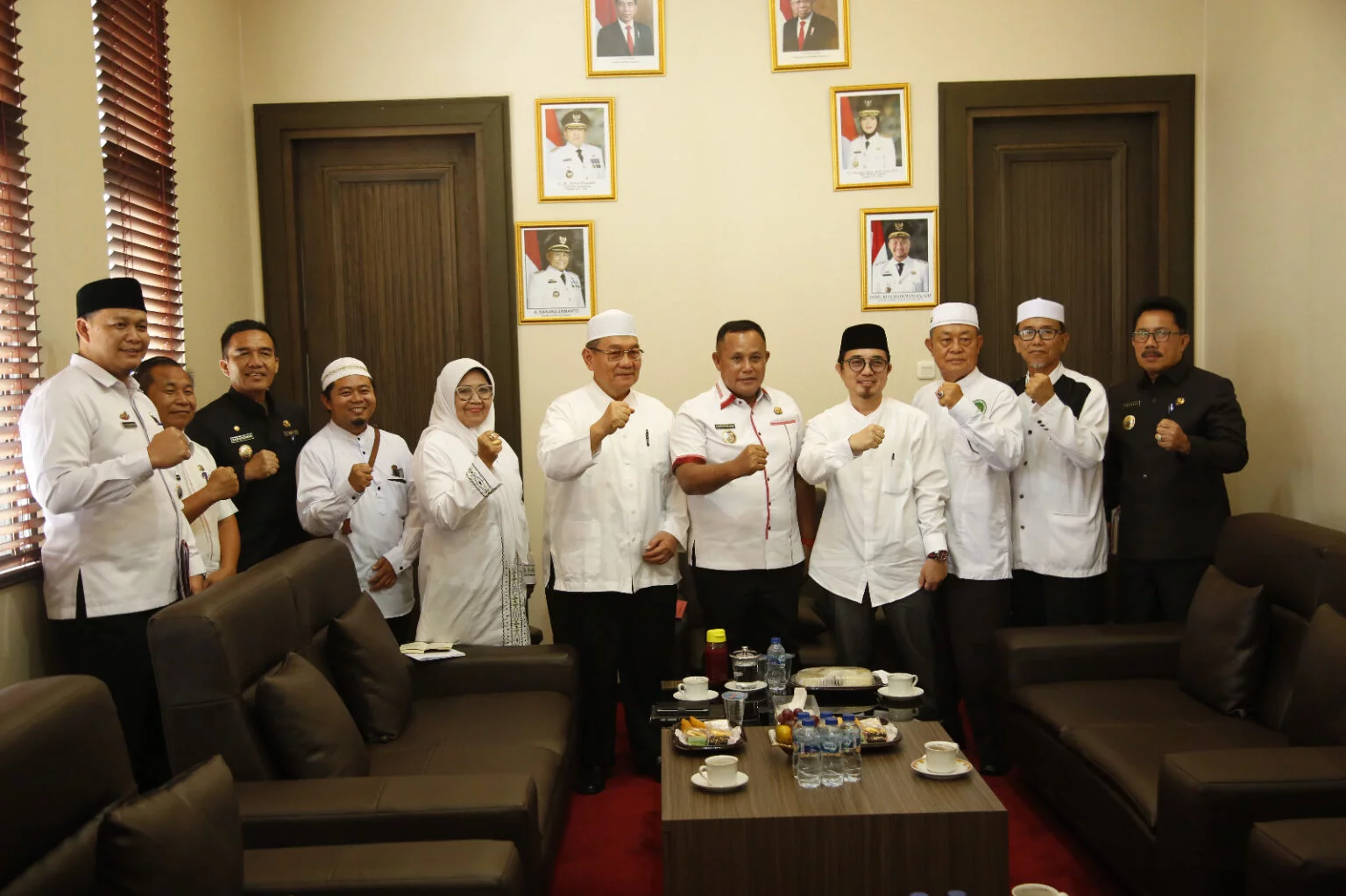 Bupati Lamsel Audensi dengan Organisasi di Lamsel