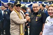Sekwan DPRD Provinsi Lampung Tina Malinda Raih Penghargaan Satya Lencana Adhitya Mahatva Yodha