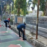 Sekretariat DPRD Lampung Selatan Melakukan Kegiatan Hari Bersih Bersih Sedunia