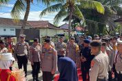 Kunker Di Polres Pesibar, Wakapolda Lampung Apresiasi Kinerja Personel Pesibar