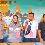 Ditreskrimum Polda Lampung Berhasil Amankan Terduga Pelaku Penyalahgunaan Senjata Tajam Yang Melawan Petugas