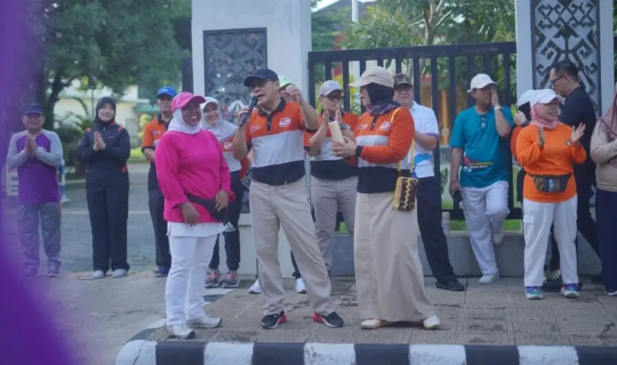 Walikota Metro Ajak Warganya Hidup Sehat di Acara Sunday Fun-Day