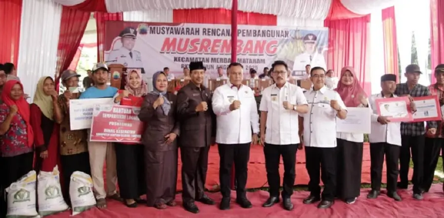 Anggaran Pembangunan Kecamatan Merbau Mataram Naik Rp4 Miliar