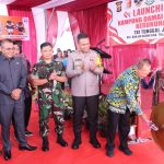 Pertama Kali di Lampung, Launching Kampung Damai Pemilu di Tulang Bawang