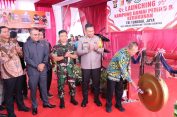 Pertama Kali di Lampung, Launching Kampung Damai Pemilu di Tulang Bawang