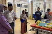 Usai Shalat Subuh, Walikota Metro Sidak RSUD Ahmad Yani