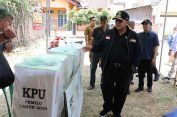 Gubernur Lampung Tinjau Kesiapan Lokasi Beberapa TPS Di Wilayah Bandar Lampung