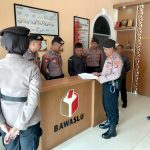 Ciptakan Situasi Aman, Ditsamapta Polda Lampung Lakukan Pengamanan di Bawaslu
