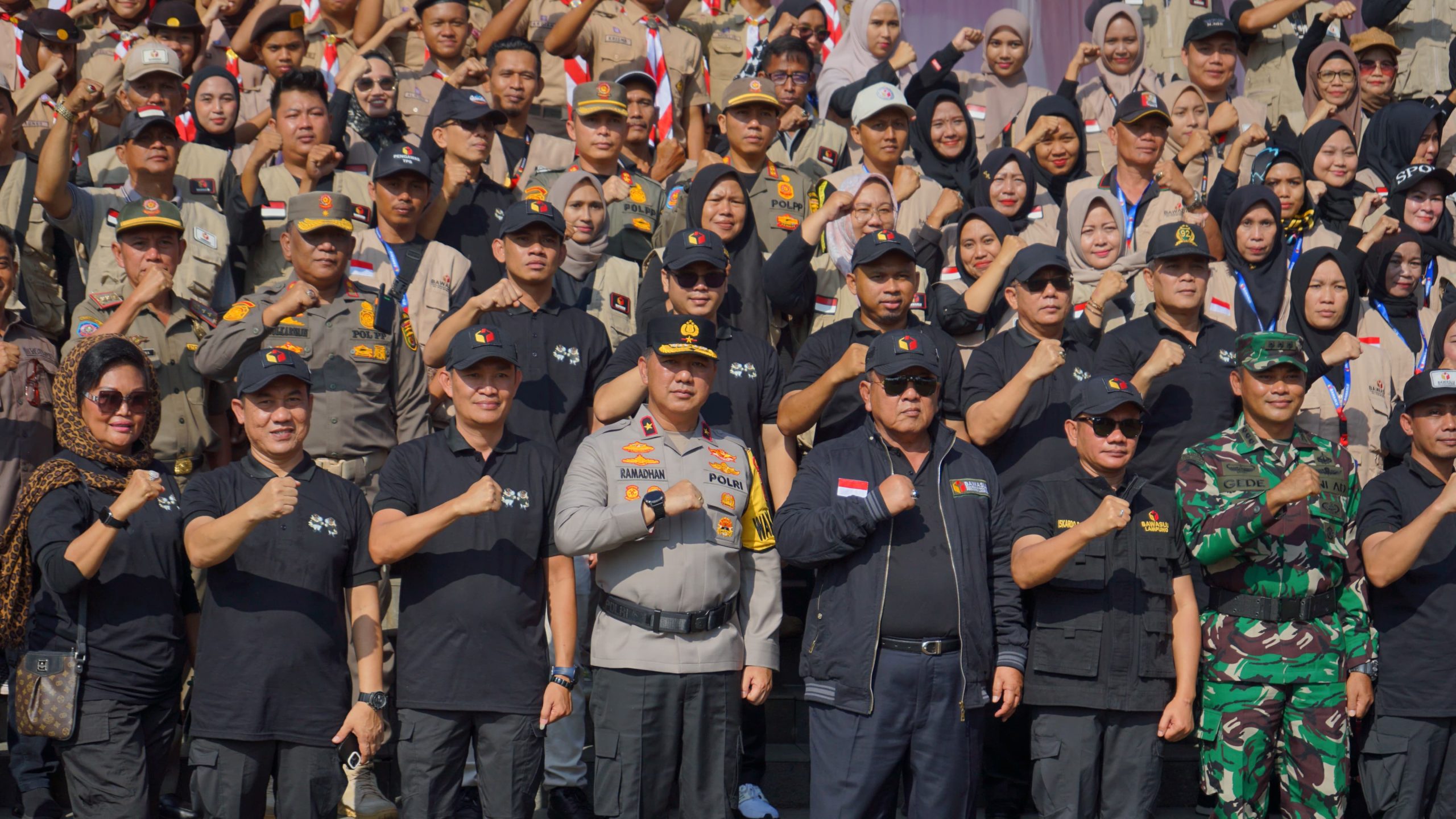 Hadiri Apel Siaga Pengawasan, Ini Imbauan Wakapolda Lampung di Masa Tenang Pemilu 2024