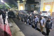 Jaga Keamanan di Malam Hari, Ditreskrimum Polda Lampung Lakukan Patroli Hunting