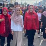 Anggota DPRD Lampung Kostiana Kawal Safari Politik Atiqoh Ganjar