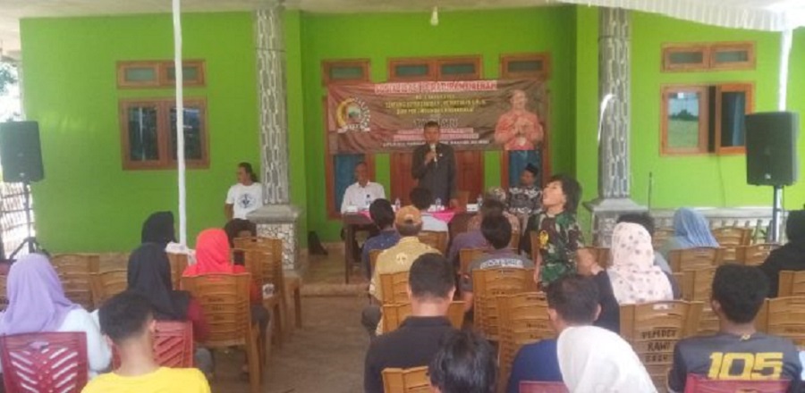 Anggota DPRD Lampung Selatan Fraksi PDIP Sosialisasi Perda Nomor 3 Tahun 2020