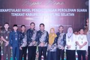 Anggota DPRD Lampung Selatan Hadiri Pembukaan Pleno Kabupaten Hasil Pemilu 2024
