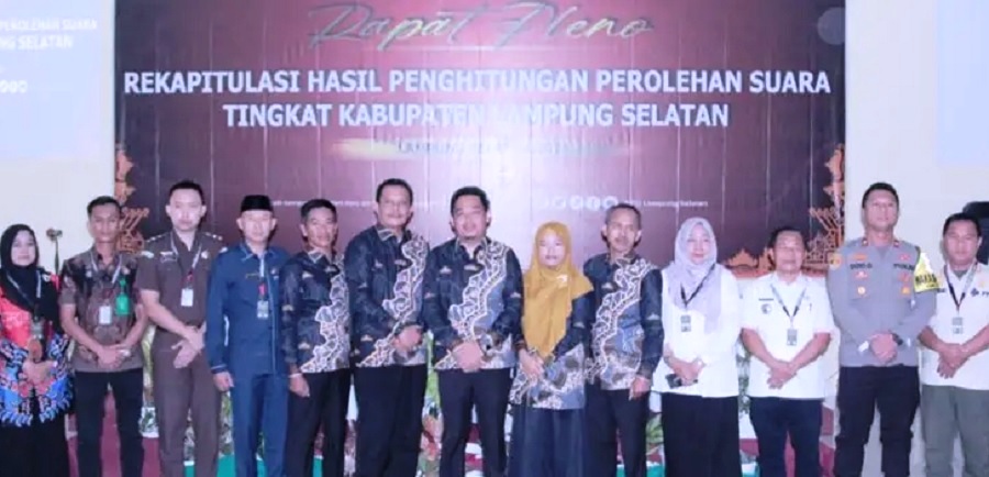 Anggota DPRD Lampung Selatan Hadiri Pembukaan Pleno Kabupaten Hasil Pemilu 2024