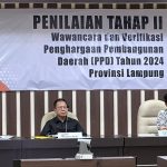 Ketua DPRD Lampung Hadiri Penilaian Tahap 2 Penghargaan Pembangunan Daerah