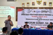 Ketua DPRD Mingrum Gumay Tanggapi Usulan Para Pemuda Lampung Tengah