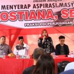 Ketua Fraksi PDIP DPRD Lampung Kostiana Reses Tahap 1 di Tahun 2024