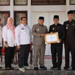 Pemkab Lampung Selatan Terima Penghargaan Kabupaten Bebas Frambusia
