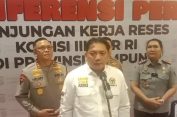 Komisi III DPR RI Apresiasi Langkah Polda Lampung Tekan Angka Kejahatan