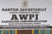 DPC AWPI Lampung Selatan Menempati Kantor Baru
