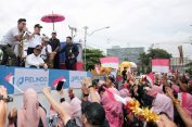 Gubernur Arinal Lepas Kirab Marching Band dan Karnaval Kendaraan Hias HUT Provinsi Lampung ke-60