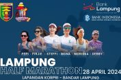 Berikut Rute dan Hadiah Lampung Half Marathon 2024