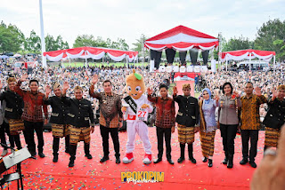Cokdas Resmi Jadi Maskot Pemilihan Bupati Dan Wakil Bupati Pesawaran 2024