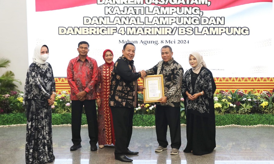 Pisah Sambut Sejumlah Pimpinan Forkopimda, Gubernur Ucapkan Terima Kasih