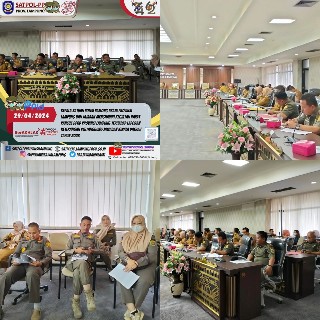 DPRD Provinsi Lampung Rapat Pansus Pembahasan LPJ 2023