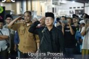 DPRD Provinsi Lampung Bersama Jajarannya Hadiri Prosesi Pemakaman Joko Santoso