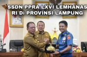 Ketua DPRD Lampung Terima Kunjungan SSDN PPRA LXVI 2024