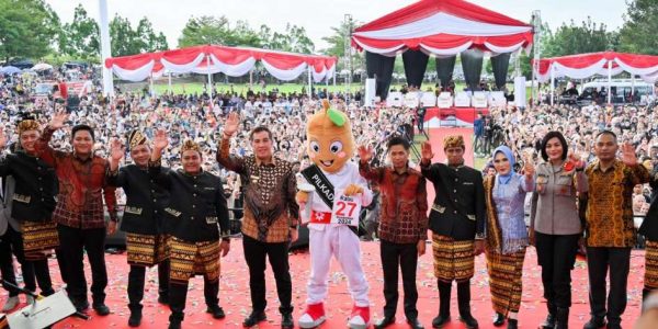 Cokdas Resmi Jadi Maskot Pemilihan Bupati Dan Wakil Bupati Pesawaran 2024