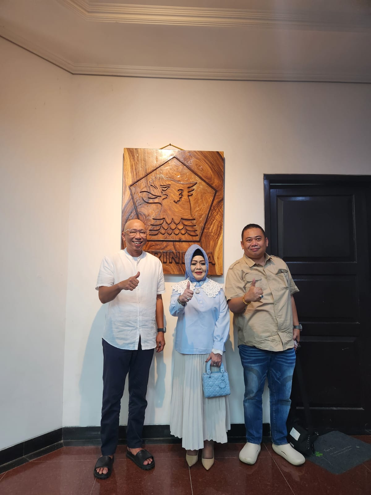 Nah-Lo Balon Walikota dr. Reihana Ketemu Ketua Gerindra RMD dan Andika W