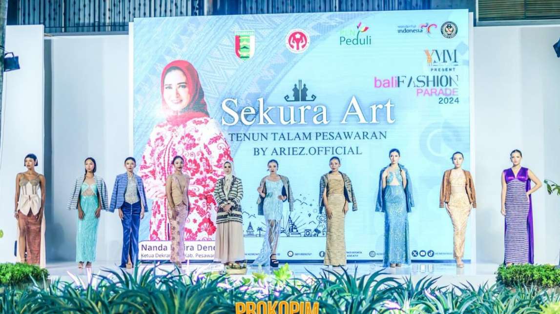 Tenun “Talam” Pesawaran Diharapkan Bisa Mendunia