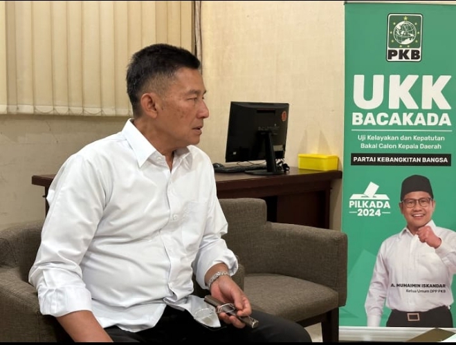 Fit and Proper Test di DPP PKB M Iksan Tegaskan Serius Maju Pilwalkot Bandarlampung