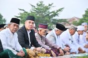 Dendi Ramadhona Sholat Idul Adha Bersama di Kecamatan Kedondong, Beliau Ajak Jadikan Momentum Introspeksi Diri