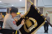 Kapolda Lampung Gelar Upacara Pemuliaan Nilai-Nilai Tri Brata Sambut Hari Bhayangkara Ke-78