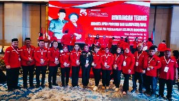 Fraksi PDIP Anggota DPRD Lampung Hadiri Bimtek di Jakarta