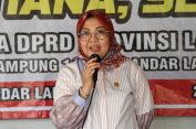 Ketua Fraksi PDIP DPRD Lampung Sosialisasi Pembinaan IPWK