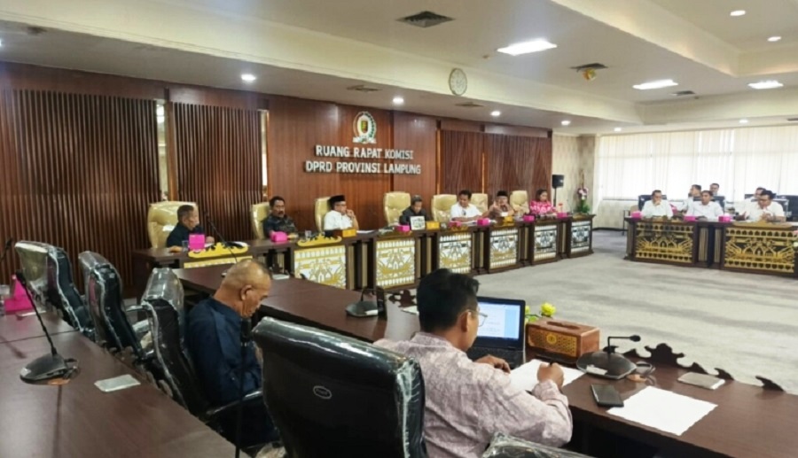 Komisi I DPRD Lampung Rapat Dengar Pendapat Soal Bendungan Margatiga