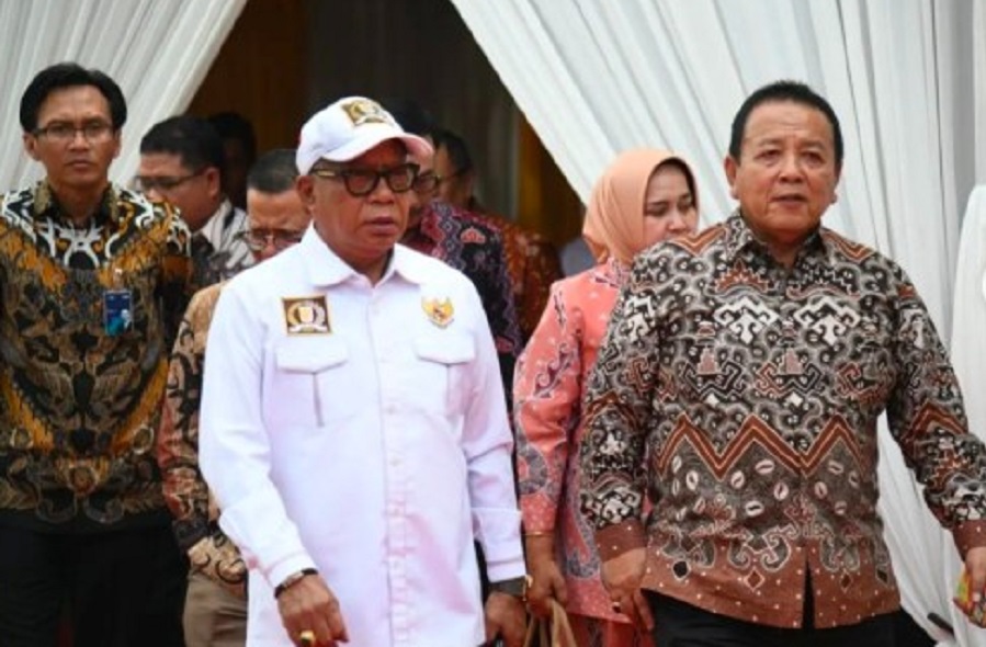 Anggota DPRD Made Bagiasa Dampingi Gubernur Resmikan Pasar UMKM Lampung