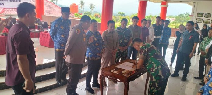 Ketua Komisi IV DPRD Lamsel Saiful Azumar Menghadiri Acara FGD Mitigas