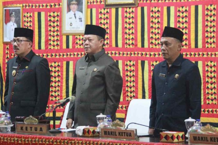 DPRD Lamsel Gelar Rapat Paripurna Penyampaian LKPJ Bupati TA 2023
