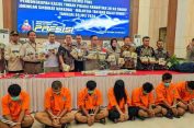 Polda Lampung Gagalkan Pengiriman 30 Kg Sabu di Tol Bakauheni, Amankan Tujuh Tersangka