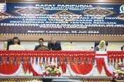 DPRD Lampung Rapat Paripurna Raperda Pertanggungjawaban Pelaksanaan APBD Tahun Anggaran 2023
