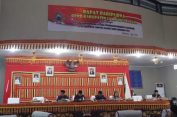Dalam Rapat Paripurna DPRD, Sekda Mewakili Bupati Lamsel Sampaikan Raperda dan LKPD Lampung Selatan