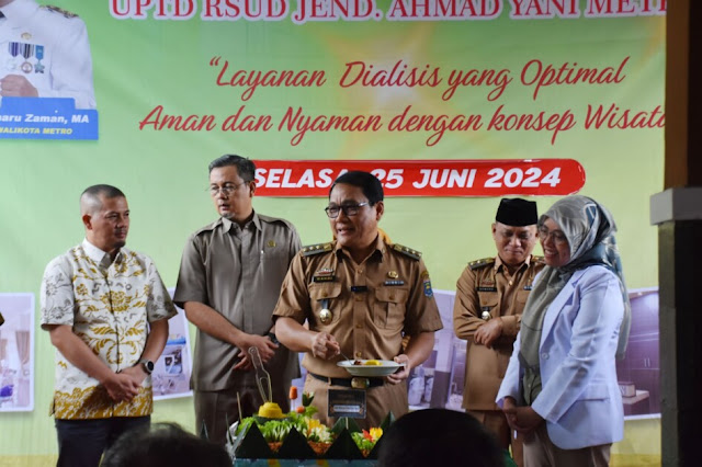 Meningkatkan Inovasi Serta Layanan, RSUD Ahmad Yani Metro usung Tema Sejarah di Ruang Dialisis