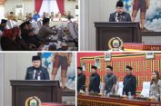 DPRD Lamsel gelar rapat paripurna penyampaian nota pengantar KUPA- PPAS Perubahan APBD TA 2024