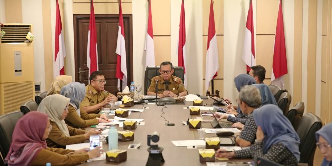 Sekdaprov Fahrizal Terima Kunjungan Kerja BPJS Kesehatan Cabang Bandar Lampung Terkait Program Pesiar BPJS
